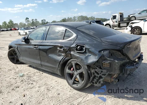 2019 Genesis G70 Prestige из США, поврежденный, VIN KMTG34LE8KU019512